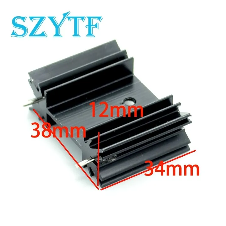 

50pcs TO-247 heatsink audio heatsink/ transistor heat sink block 38*34*12MM