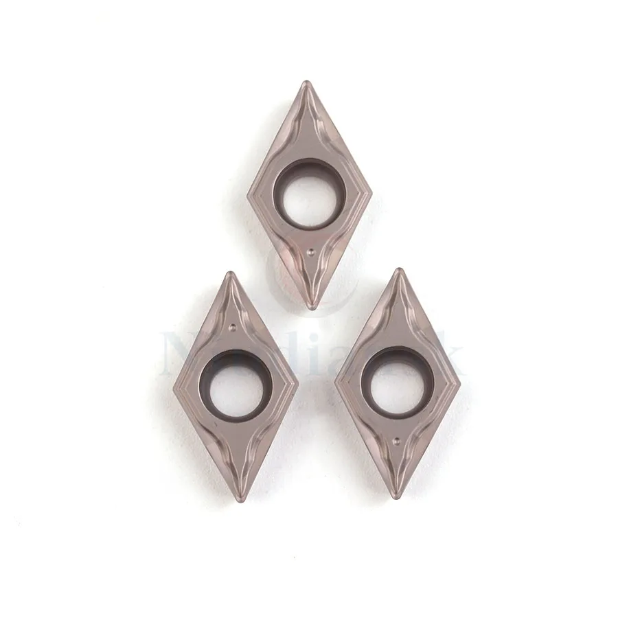 10 Chiếc Xuất Xưởng Giá DCMT11T304-FG LF90 Chất Lượng Cao Tiện Bằng Máy CNC Biến Gốm Kim Loại Dạng Bên Ngoài Dụng Cụ Quay Rau Carbide Miếng Lót