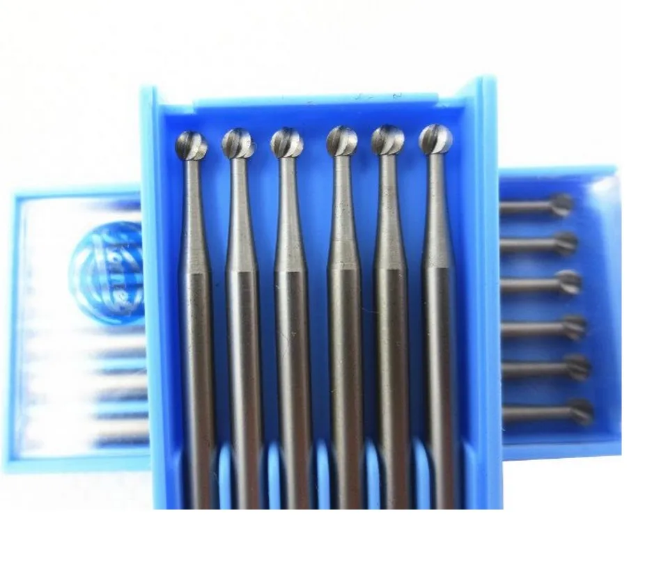 6pcs/set DIY Jewelry Tool Rotary Jewelry Burs Polishing Tools Drill Engraving Bits Grinding Burs diameter 2.35mm