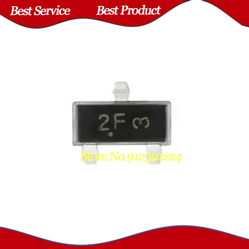 50ชิ้น/ล็อต MMBT2907A 2F SOT23ใหม่และของแท้