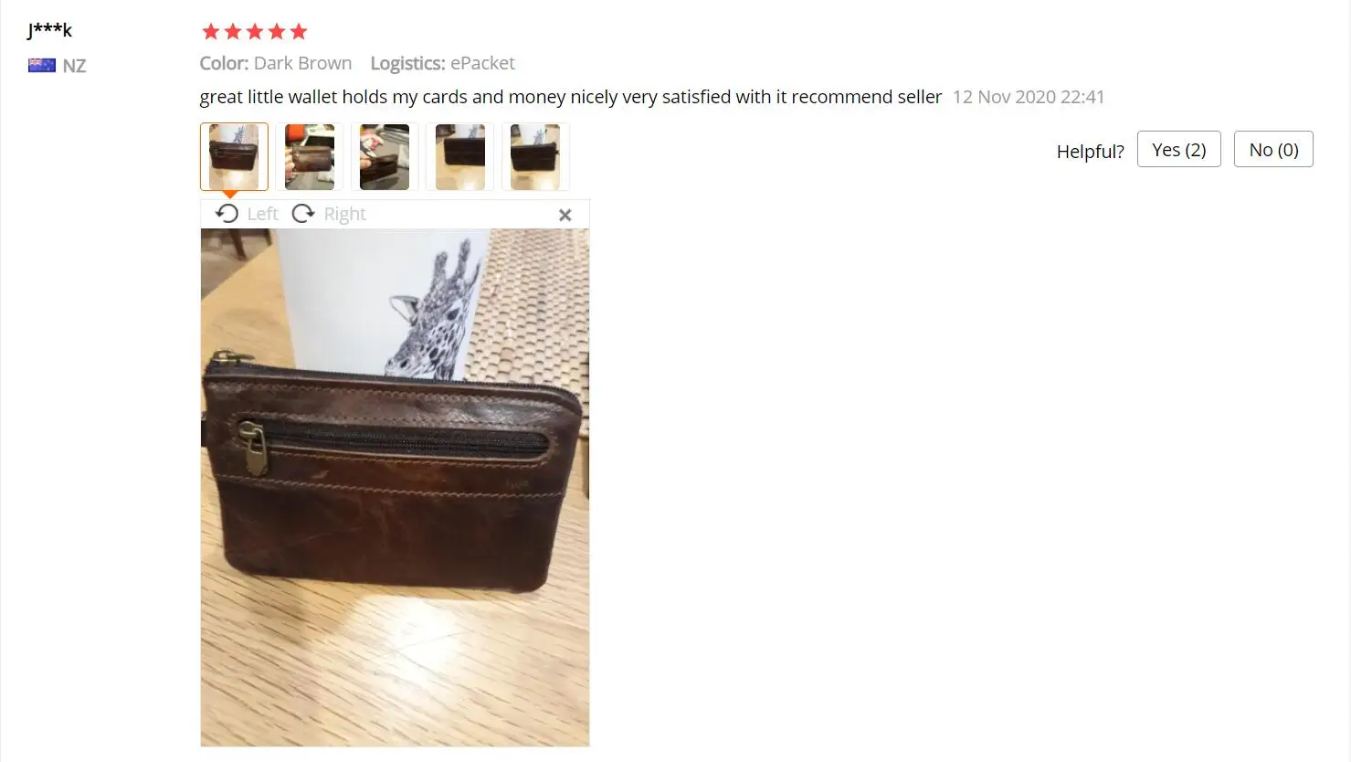 Nupugoo-Vintage kleine Geldbörse für Männer, Mini-Brieftasche, Echt ledertasche, braune lässige kleine Tasche, Reiß verschluss tasche, Schlüssel geld – Detail 28