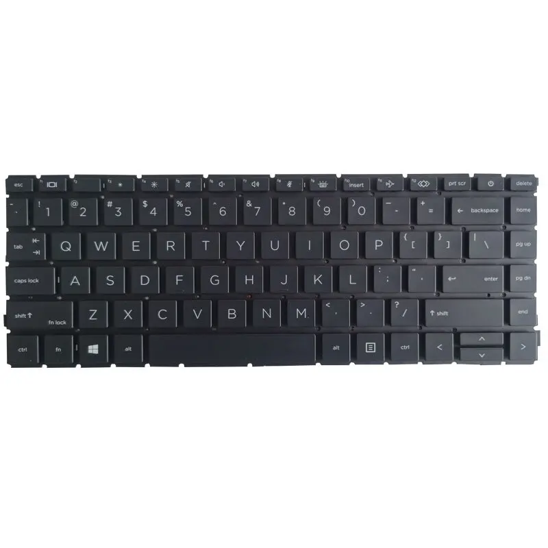 Imagem -02 - Teclado Inglês ou Eua com Retroiluminação Laptop hp Probook 445 440 g8 g9 645 640 g8 g9 Novo