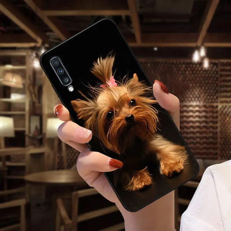 yorkshire terrier dog puppy Phone Case For Samsung Galaxy A12 A13 A14 A20S A21S A22 A23 A32 A50 A51 A52 A53 A70 A71 A73 5G Cases