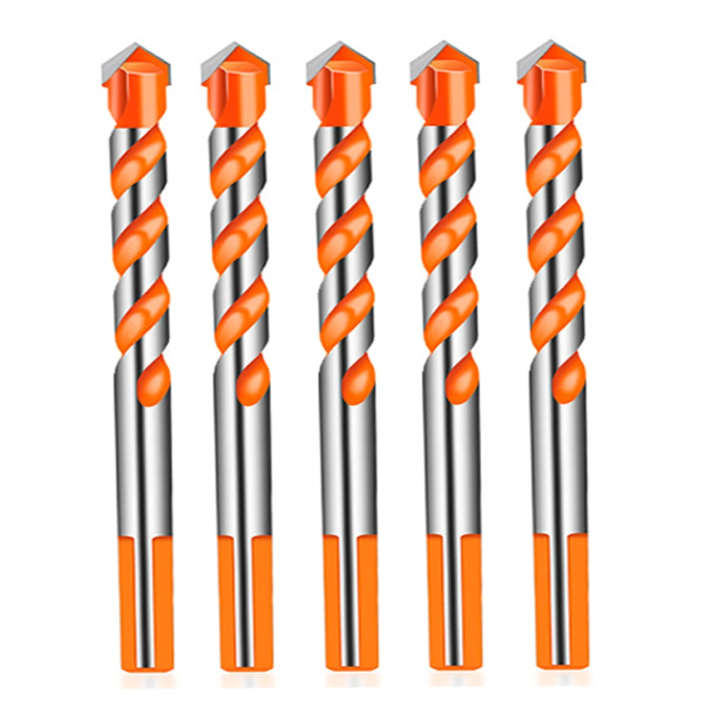 Brocas de vidrio multifuncionales de alta calidad, 10/5/4 piezas, brocas triangulares, azulejos de cerámica, ladrillo de hormigón, Metal, acero inoxidable, madera