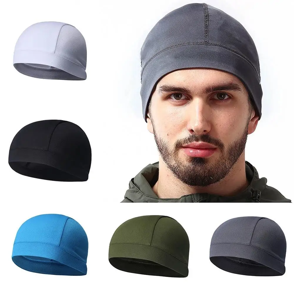 

Summer Cap Hat Breathable Absorb Sweat Solid Bike Bicycle Motorcycle Headband Outdoor Sport Cycling Running Climbing Accessories