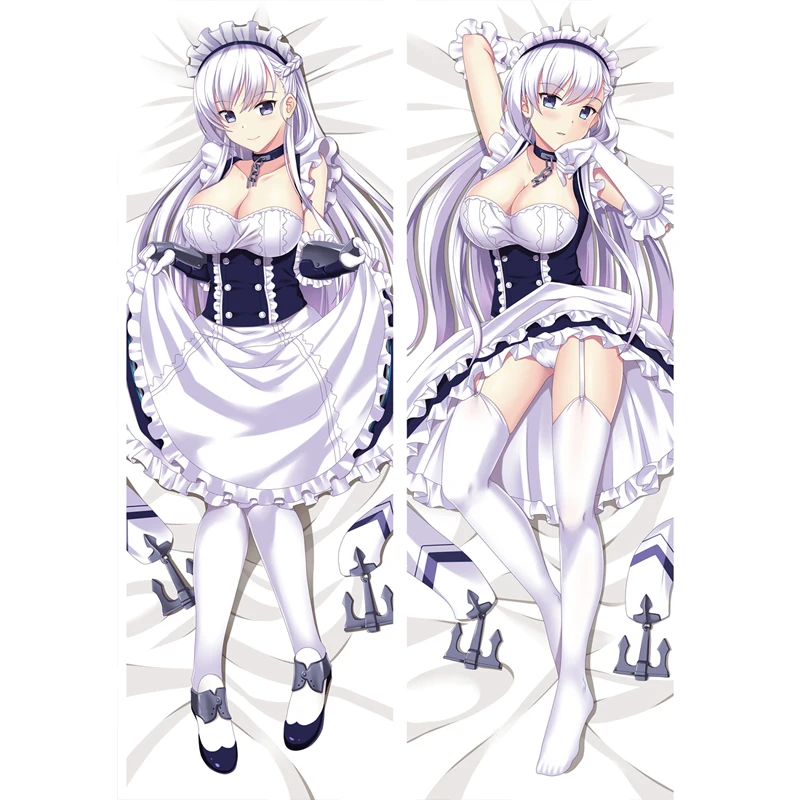 Newly Design Azur Lane Dakimakura HMS Belfast Pillow Kawaii Pillowcase