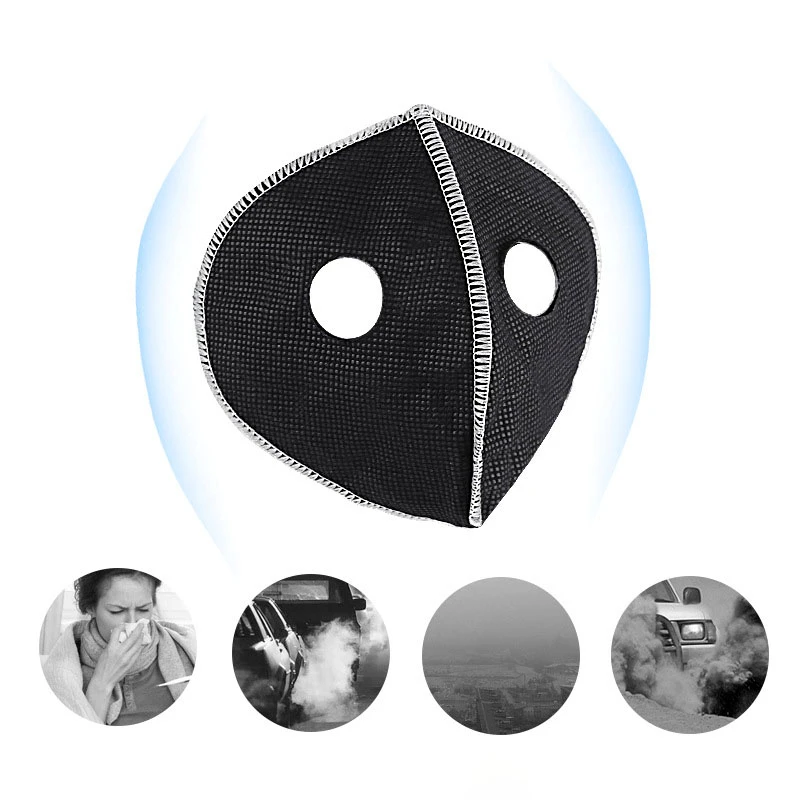 Bicycle Sport Face Mask Activated Carbon Filter Dust Mask PM 2.5 Anti-Pollution Running Training MTB Road Bike Cycling Face Mask