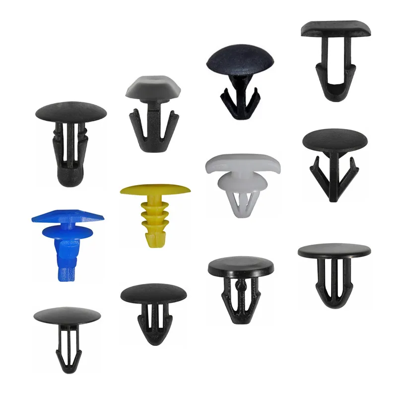 Car Door Rubber Anti-scratch Decorative Seal Strip Trim Fastener Rivet Clip For Lada Geely Chery Volvo Opel Land Rover Dodge