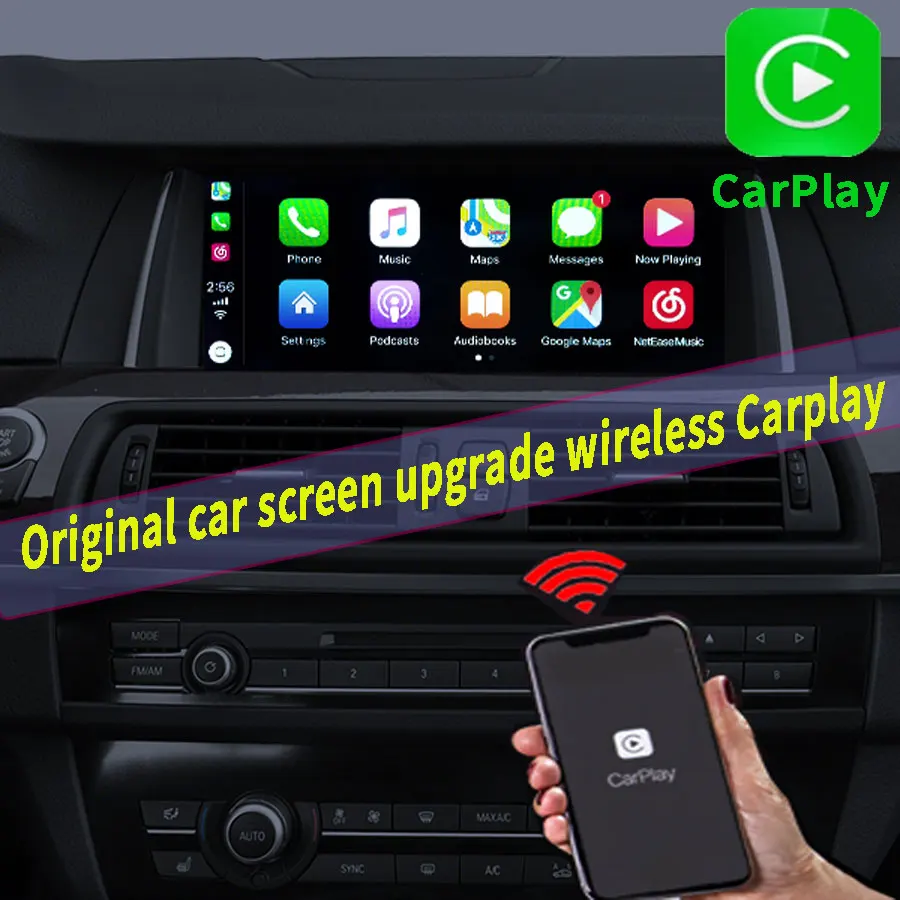 

Dongle Apple Carplay Sem Fio Mirrorlink/Ios 14 CarPlayes Android Auto For BMW E71 E84 F01 F02 F10 F11 F25 F26 F30 F31 Sistema