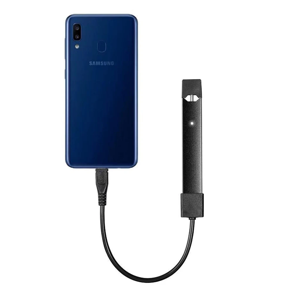 شاحن محمول جديد ل E-السجائر JUUL شحن سلك كابل يو اس بي المصغّر USB ونوع-C