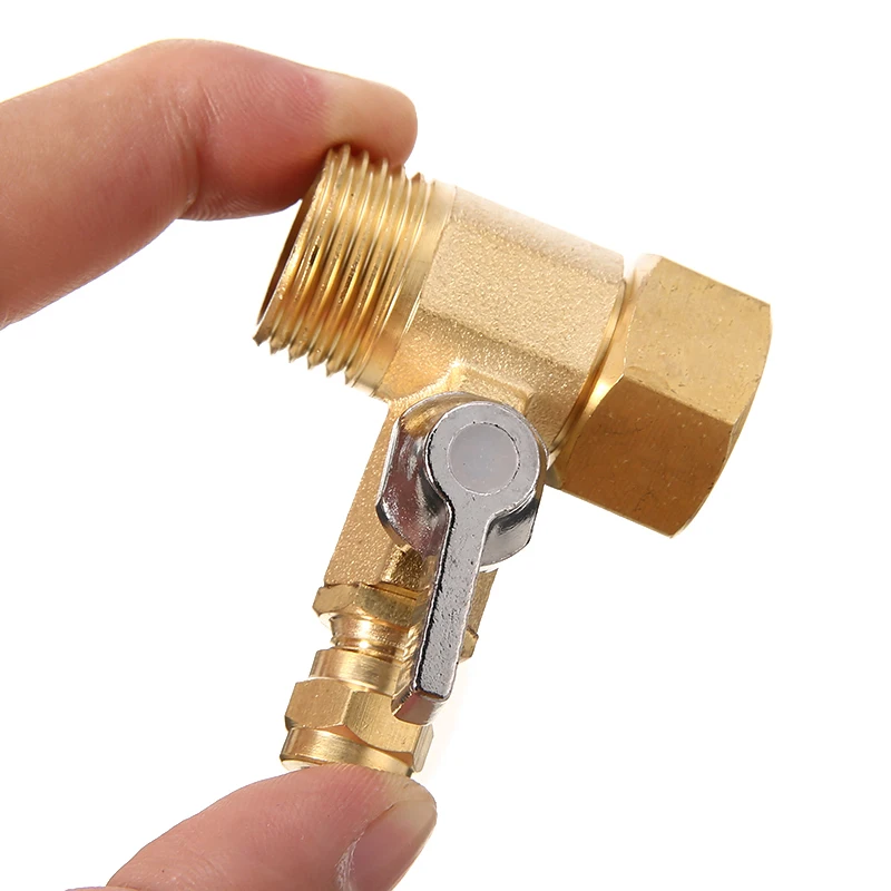 1/2 Inch Female Male Brass Water Adapter Valve Connector Twist To 1/4 Inch Water Tube Filter Ball Valve Parts