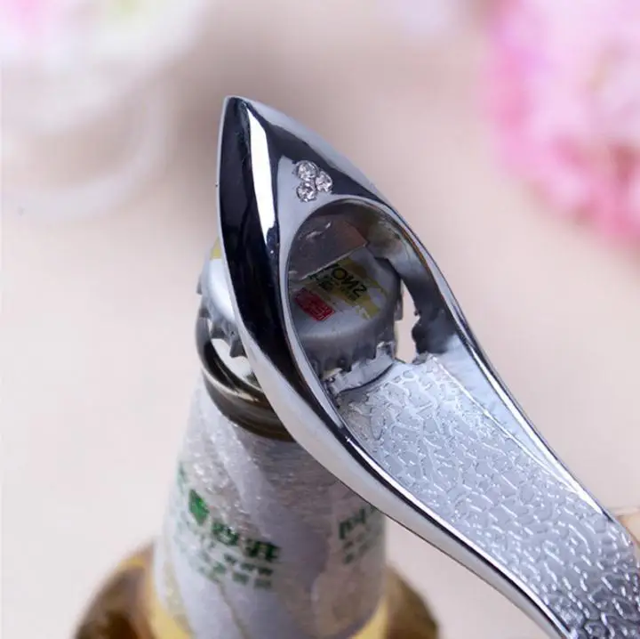 

High Heels Opener 100pcs/lot " It's A Shoe Thing' Bottle Opener Novelty Wedding Party Favor Gift Wholesale