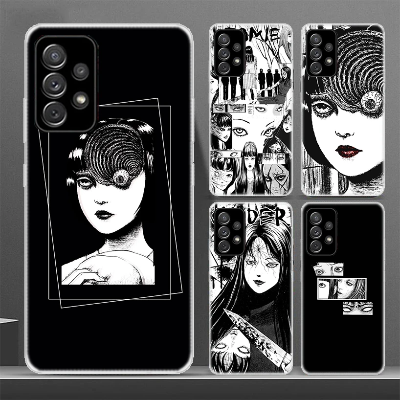 Japanese horror comic Tomie Phone Case For Samsung Galaxy A15 A14 A13 A12 A55 A54 A53 A52 A35 A34 A33 A32 A25 A24 A23 A22 A04S A