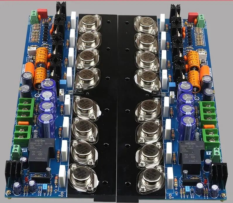 클래스 A 고전력 KSA100MKII 450W+450W 금밀봉 전력 증폭기 보드 Hi-Fi 순수 후면 보드는 Accuphase E405보다 우수합니다.