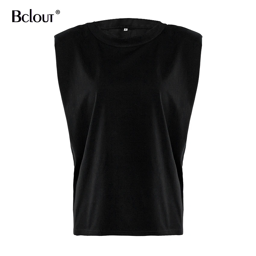 Bclout Spring Summer Sleeveless Loose Top Women Fashion O Neck Tank Top Sport Vest Tops Female Casual Basic Shirt  Camis 2020