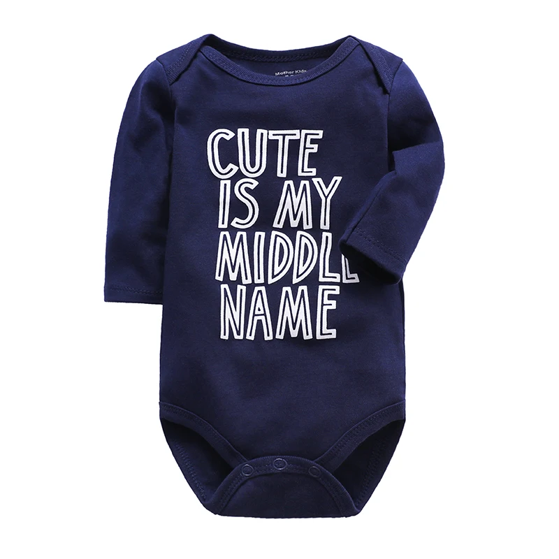 Newborn Baby Clothing New Fashion Baby Boys Girls Clothes 100% Cotton Baby Bodysuit Long Sleeve Infant Jumpsuit