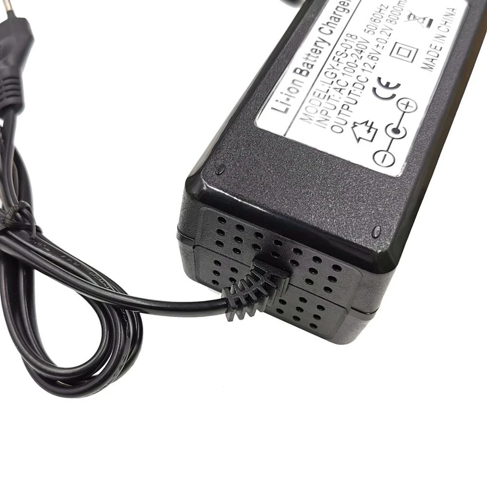 12.6V 14.6V Battery charger adapter DC 5.5 * 2.1mm Lithium charger Power Adapter EU/US Plug 5A 10A power supply quick charge