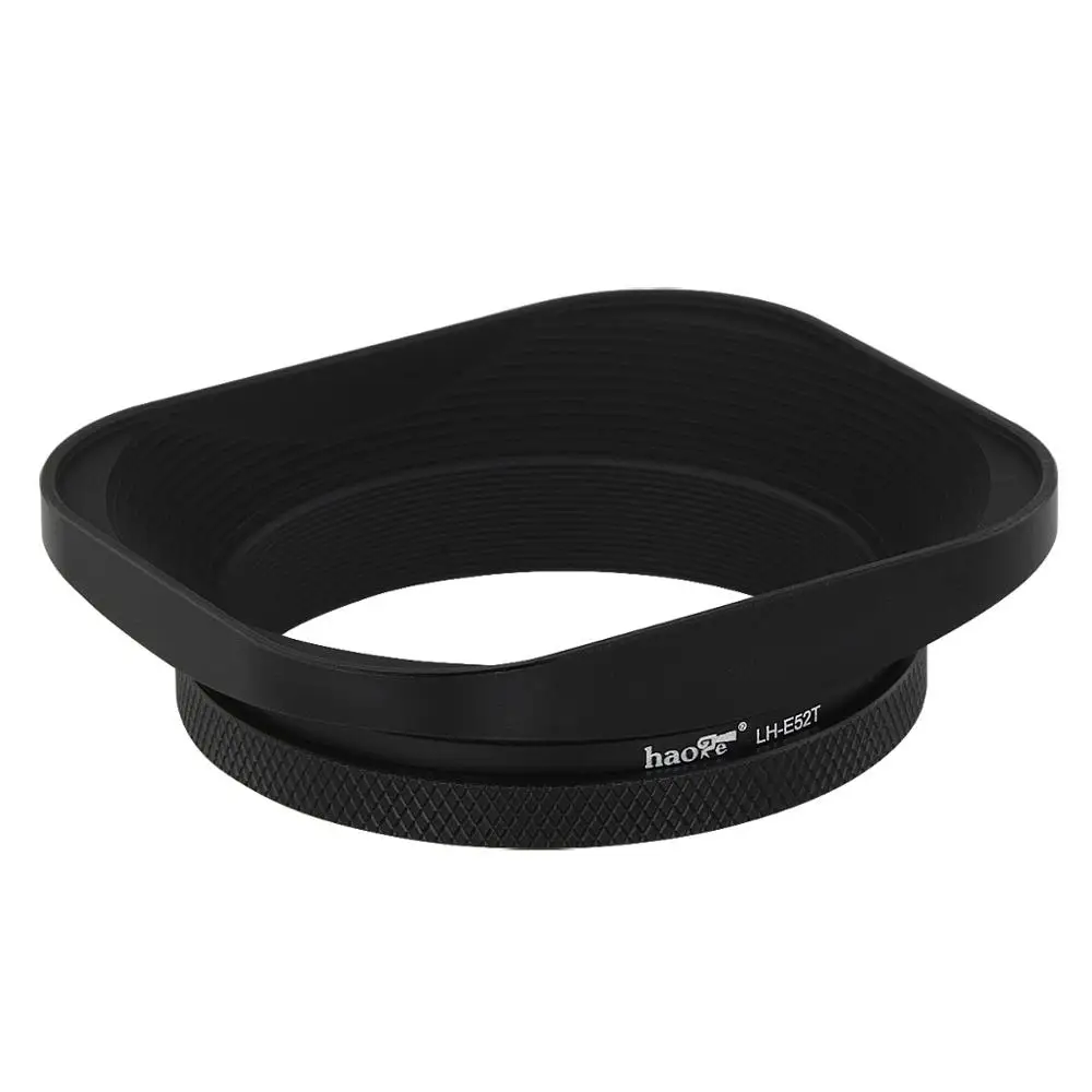 Haoge Lens Hood for 52mm Canon Nikon Sony Leica Voigtlander Nikkor Panasonic Olympus Lens and Other Lens with 52mm Filter Thread