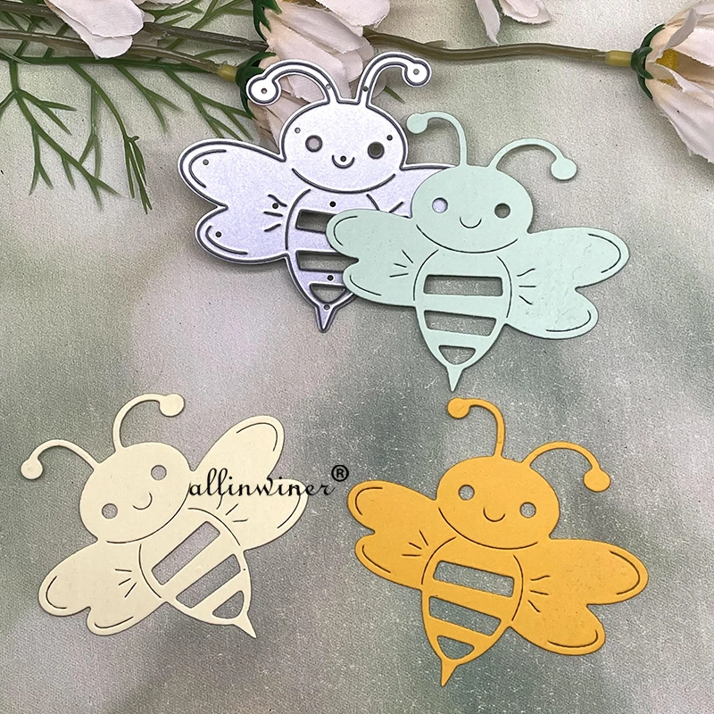 Bee decoration Metal Cutting Dies Stencils Die Cut for DIY Scrapbooking Album Paper Card Embossing