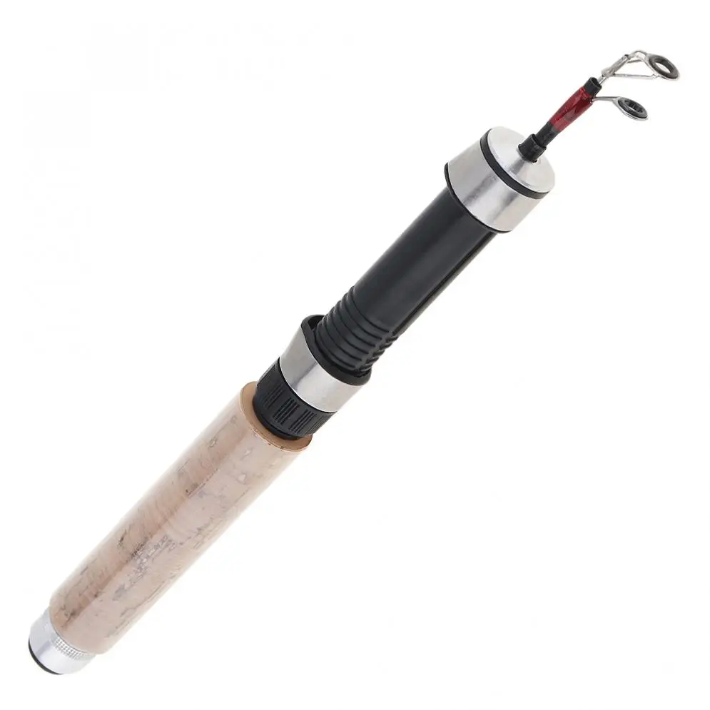 Carbon Telescopic Winter Ice Fishing Rod Ultra-light 64cm Shrinkable Fishing Pole