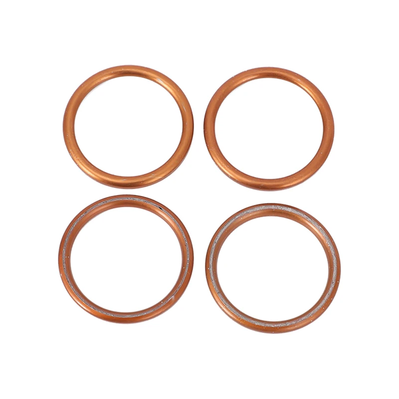 

4Pcs Exhaust Muffler Pipe Gasket Seal for Honda Motorcycle CB650 VF750C VF1000 VF1100 CBR600RR CB900F CBR600F CB650C CB1000R