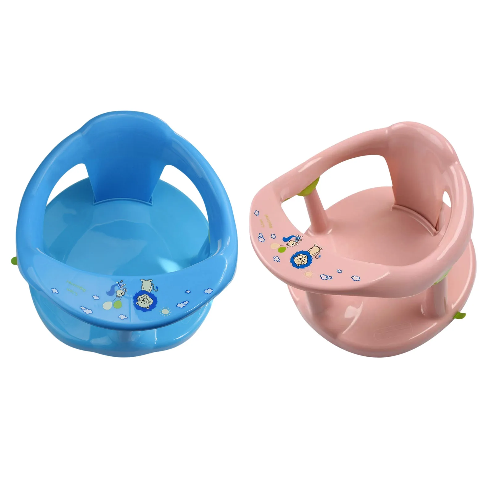 Baby Bath Chair Child With Suction Cup Bathtub Pad Seat Safety Anti Slip Newborn Shower Stool Infan Non-slip Children Bath Chair