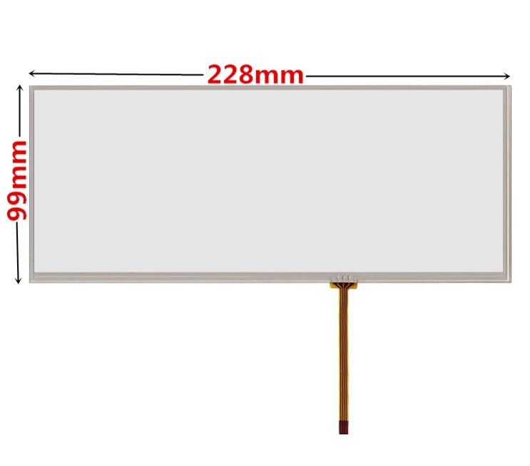 

8.8 Inch 228mm*99mm Touchscreen For Car DVD Navigation GPS Digitizer Touch Screen Panel Glass