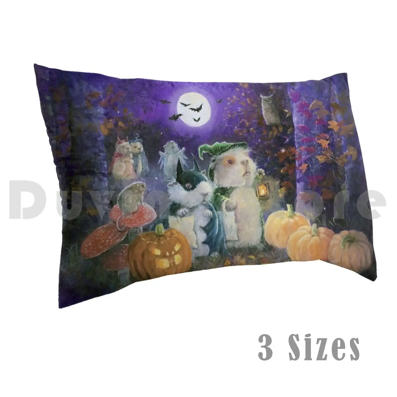 Trick Or Treat Piggies Pillow Case Printed 50x75 Guinea Pig Guinea Pig Guinea Pig Guinea Pig All Things Guinea