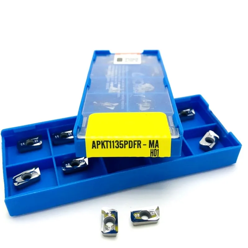 APKT1135PDFR-MA H01 резец для нарезания внутренней резьбы для алюминиевый APMT1135 токарный инструмент R0.8 алюминиевый режущий инструмент станка с числовым программным управлением APMT 1135