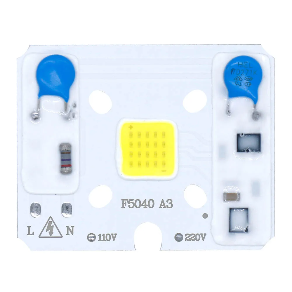 LED COB Chip Light 10W AC 110V AC220V No Need driver Smart IC bulb Lamp For DIY LED Floodlight Spotlight