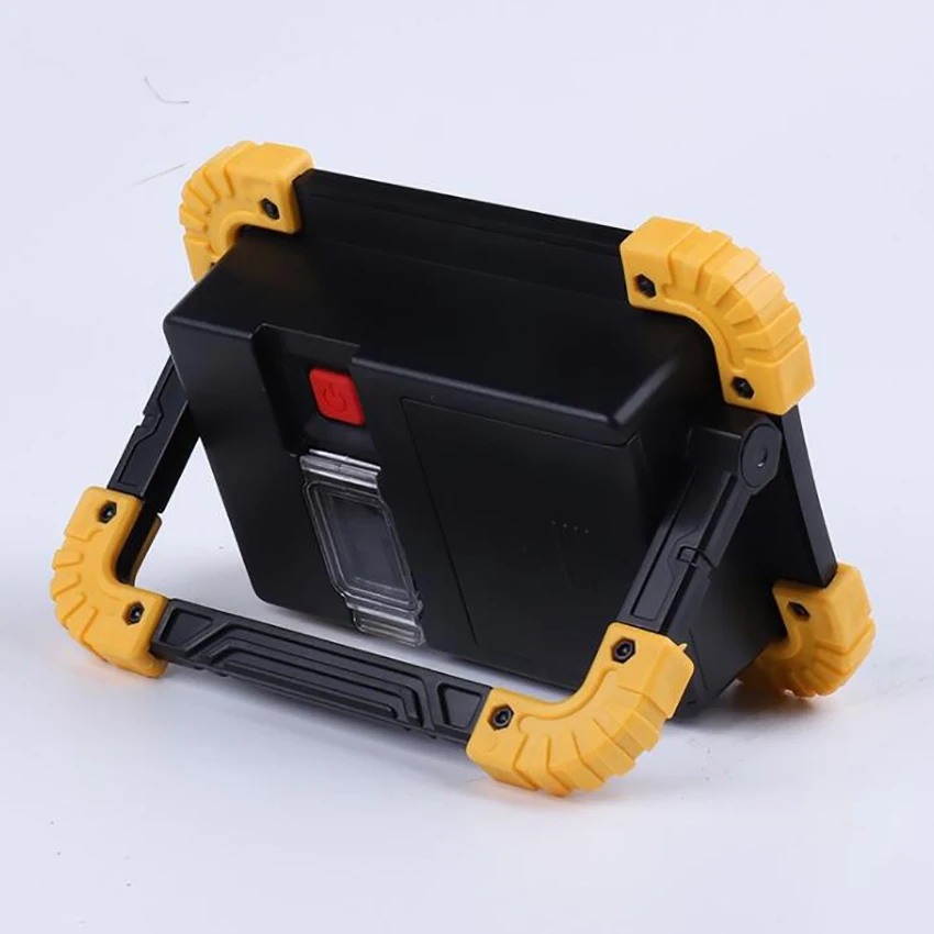 Luz LED de trabajo de 20W, luces de inundación COB portátiles con Cable USB, iluminación de sitio de trabajo impermeable para acampar al aire libre, senderismo, reparación de automóviles