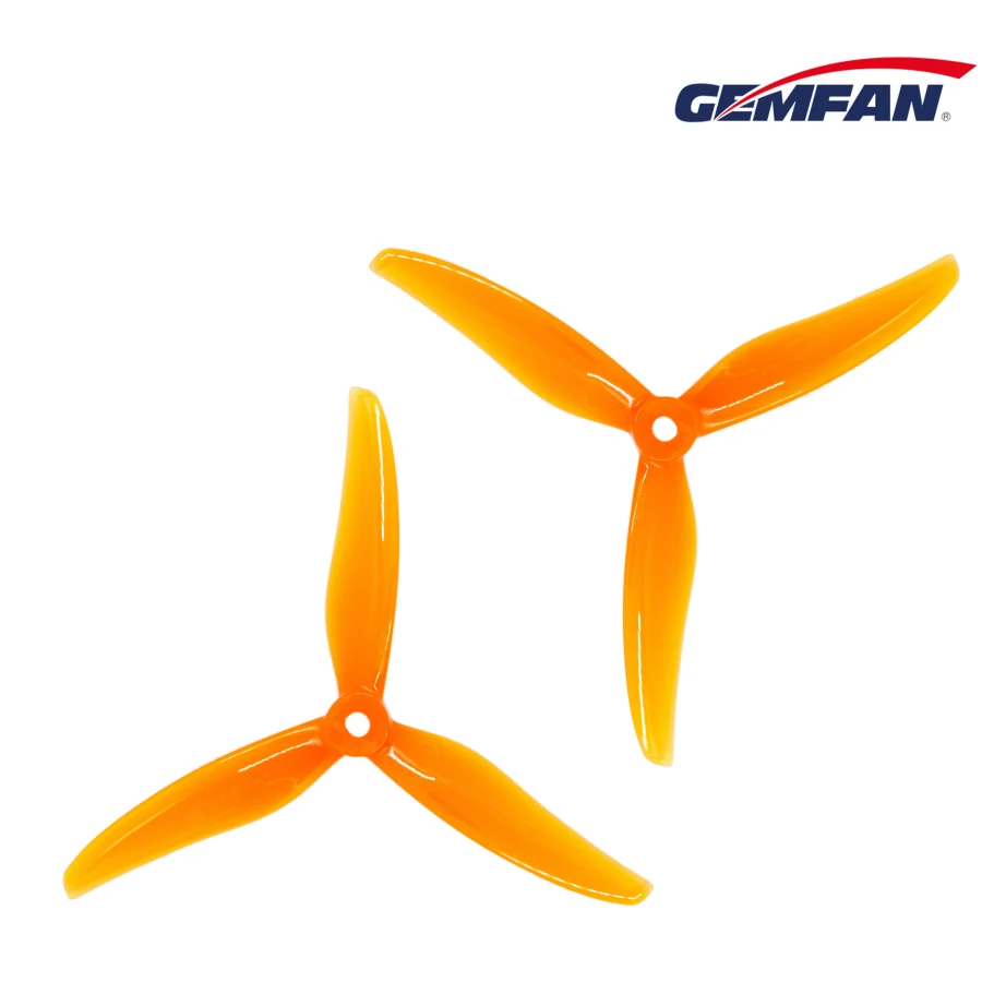 Gemfan Freestyle 5226 5.2X2.6X3 3-Blade PC Propeller for RC FPV Racing Freestyle 5inch Drones Higher Cruising Speed & Efficiency