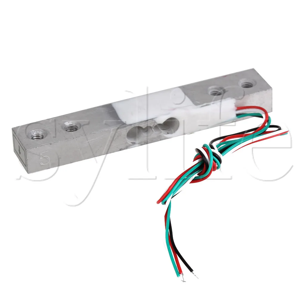 YZC-131A Electronic Scale Silver Aluminium Alloy Weighing Sensor Load Cell 5Kg