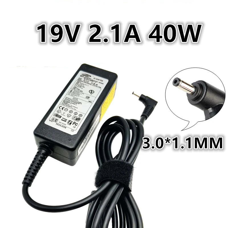 

19V 2.1A 40W Universal Power Adapter Charger For Samsung 900X3E 900X4C 940X3G 900X3D 900X4D 532U4C 535U4C 535U4X 550P7C Notebook