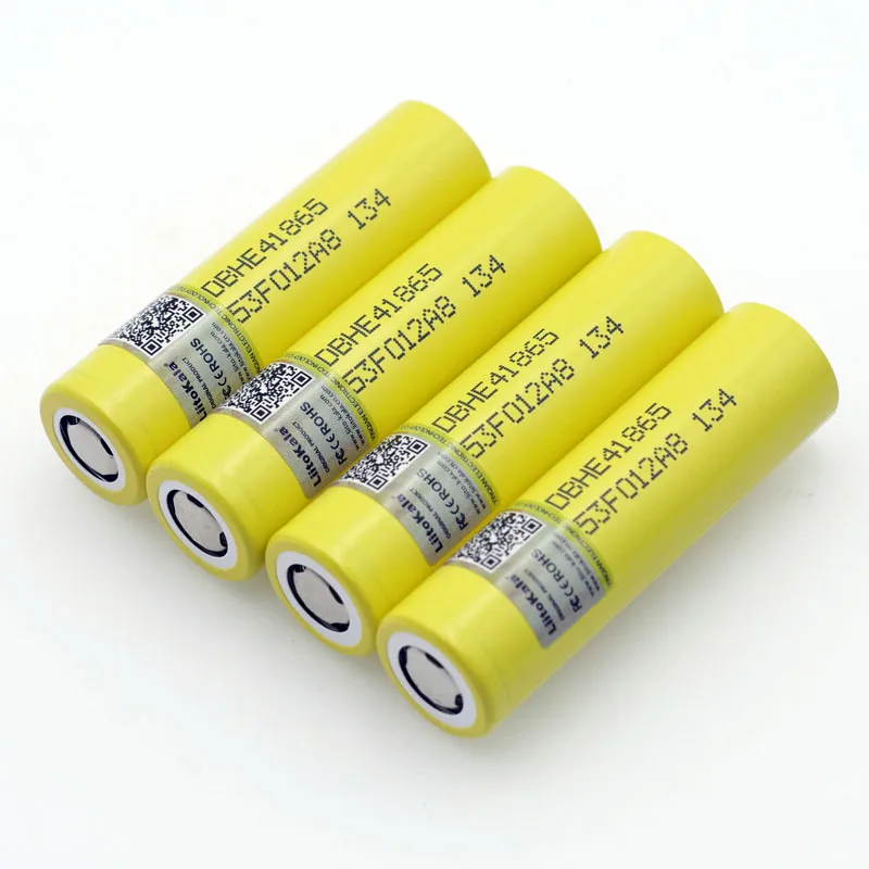 بطارية Liitokala أصلية HE4 Li-Li-lon ، بطاريات طاقة قابلة لإعادة الشحن ، بطارية من من من من من من من ، من ، من ، من ، من جديد