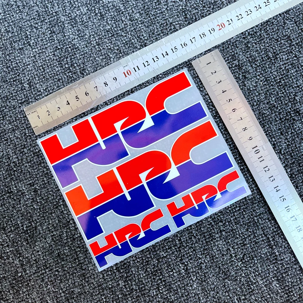 For Honda HRC CBR RR 250 300 500r 600r 650F 1000R Motorcycle Accessories Helmet Fuel Tank Decal Decorative Reflective Sticker