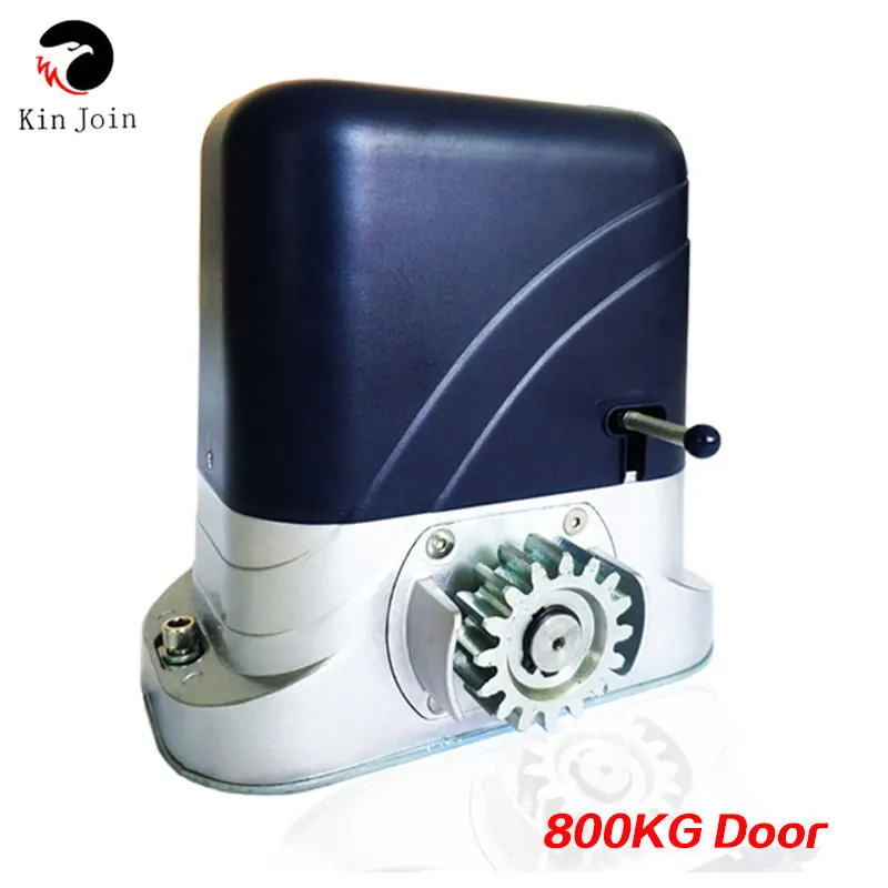 Automatic 1200kg-500kg Sliding Gate Opener Electric Operator With Remote Control Alarm Light Photocell Wireless Keypad Optional