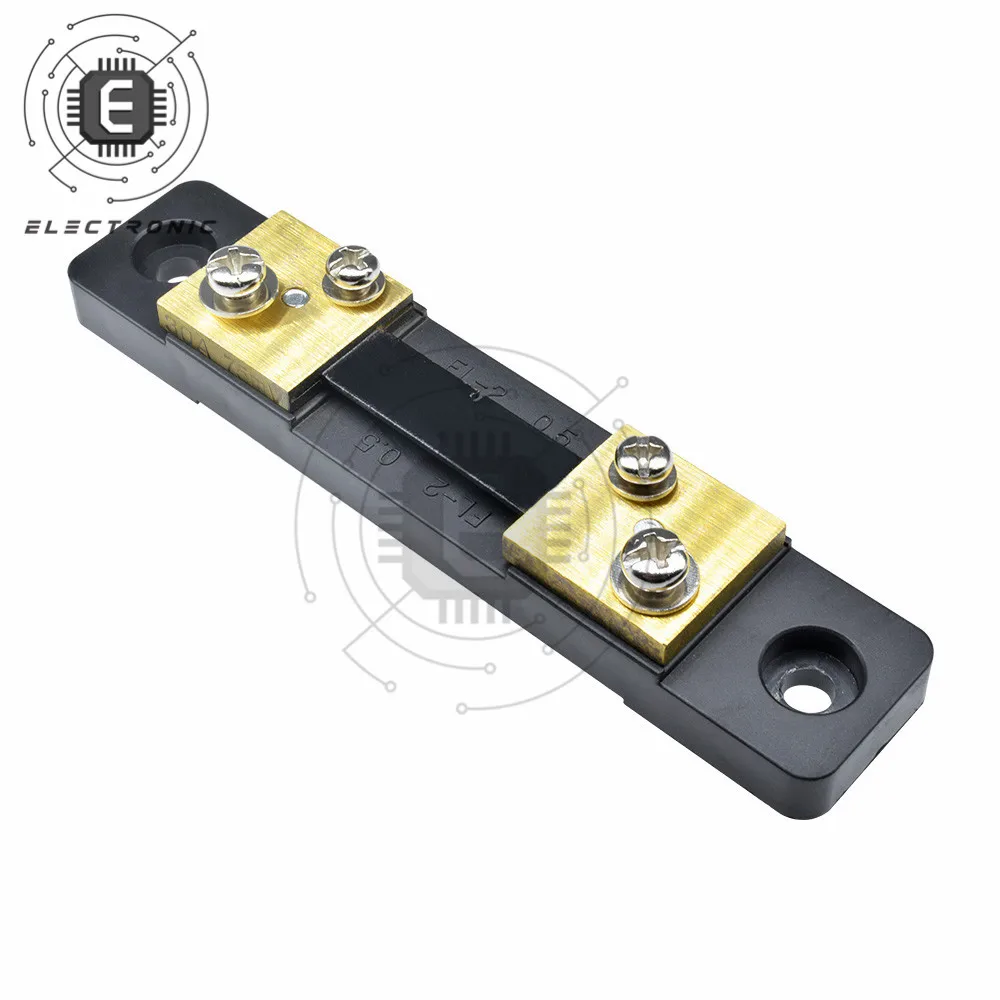 DC75mV 10A 20A 30A 50A 100A 200A 300A resistore Shunt corrente per strumento pannello strumenti amperometro Amp