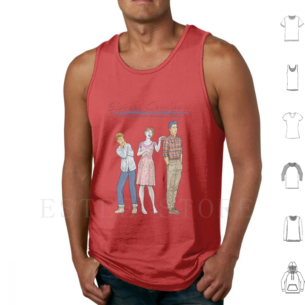 Sixteen Cannibals Tank Tops Vest Sixteen Candles Eighties Eighties Movies Molly Ringwald Zombies Cannibal Chick Flick