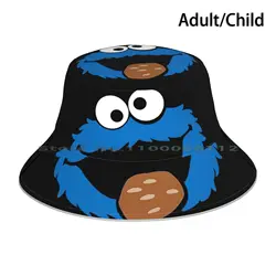 Cookie Monster Bucket Hat Sun Cap Kids Party bambini Blue Monsters adesivi magliette in vendita Design Monster Baby Monster Baby