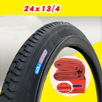 24x1 3/4 Pedicab rickshaw tire 24x13/4 pedal pedicab tyre 24x134 carrying capacity load outer tires Inner tube 24 inch bike tire