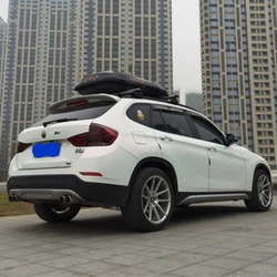 For BMW X1 E84 2011 2012 2013 2014 2015 rear spoiler ABS Material Rear Roof Trunk Spoiler For X1 E84 Primer Color