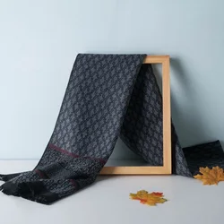 Dropshipping Luxe Merk Winter Heren Sjaal Geometrisch Ontwerp Mannen Vrouwen Kasjmier Sjaals Halsdoek Mode Zacht Warm Sjaal Wraps