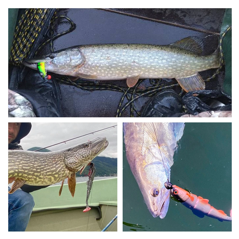 Spinpoler Pike Stinger Rig With 3-Jointed Soft Plastic Lures Swimbait Fishing Bait Swimming For Zander Pike Big Game Fish - AliExpress 18 Spinpoler Pike Stinger Rig With 3-Jointed Soft Plastic Lures Swimbait Fishing Bait Swimming For Zander Pike Big Game Fish - AliExpress 18