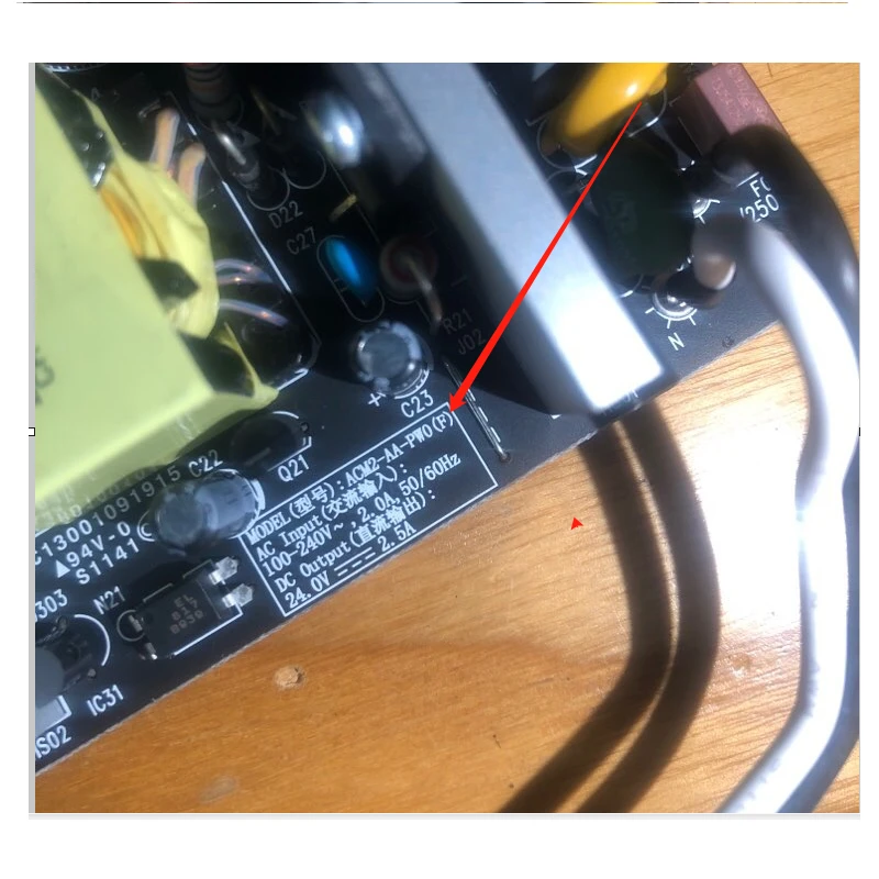 ACM2-AA-PWO (F)  UOM360-2425 Power Board fit for Mi Air Purifier 2/2H  Air Purifier Repair Part Power Strip Supply PCB Board