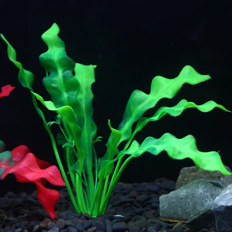 Fake plastic plant for aquarium decoration, aquatic plants, fish tank accessories