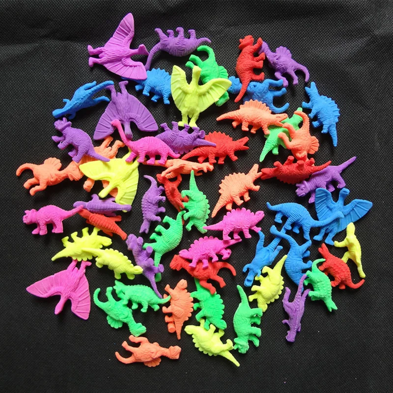 50pcs Growing In Water Bulk Fish Jungle Animal Sea Creature Dinosaurs Butterfly Expansion Swelling Toy Kids Gift Party Festival