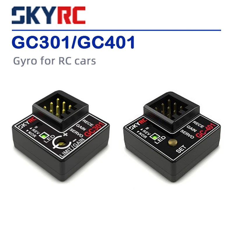 

SKYRC New GC301/GC401 Small Volume Remote Control Vehicle Gyroscope Super Gyro for RC Cars