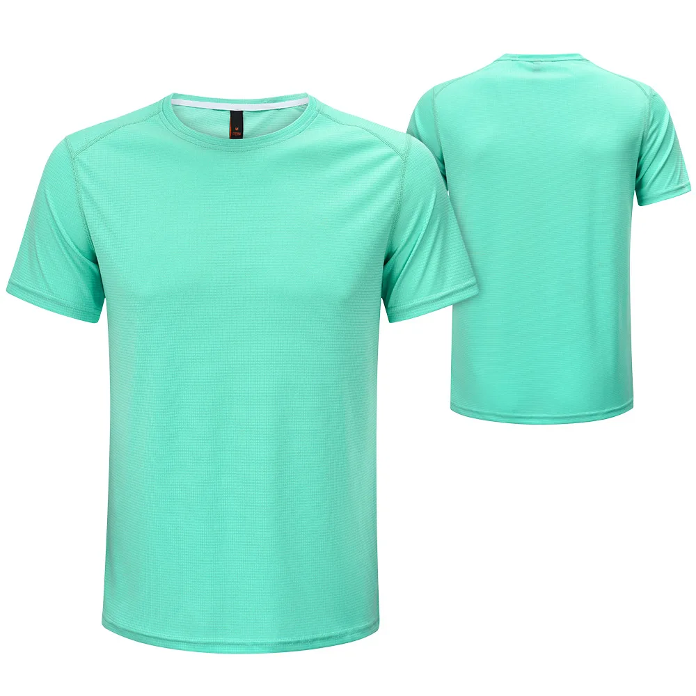 

Multicolor Quick Dry Short Sleeve Sport T Shirt Gym Jerseys Fitness Shirt Gym Tops Short Sleeve Shirts Men's Running T-Shirt