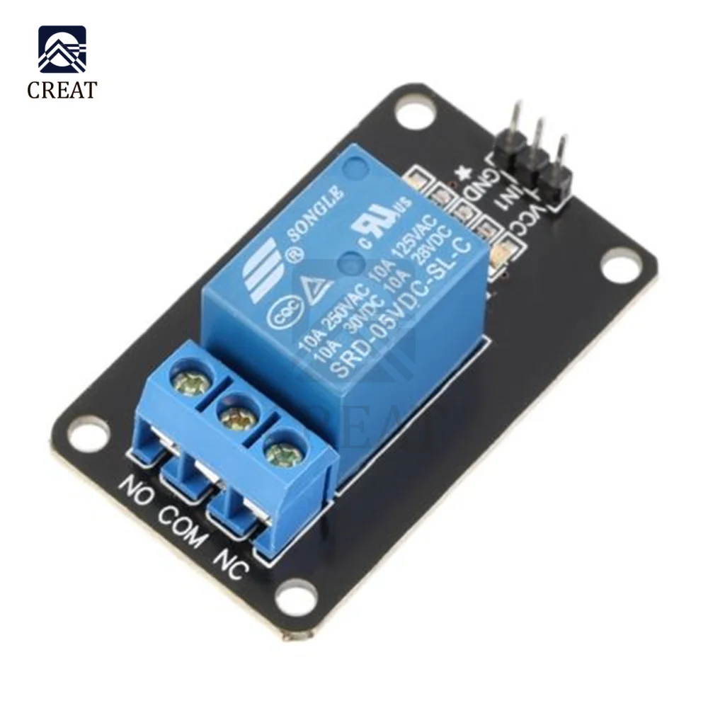 5V 1 Channel Relay Module Board Shield for Arduino PIC AVR DSP ARM MCU Relay